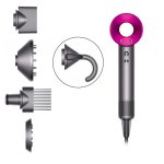 Фен Dyson HD07 Supersonic™, Nikel / Fuchsia Фен Dyson HD07 Supersonic™, Nikel / Fuchsia