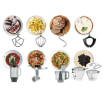 Кухонна машина Kenwood KVC 85.594 SI Titanium Chef Baker Кухонна машина Kenwood KVC 85.594 SI Titanium Chef Baker