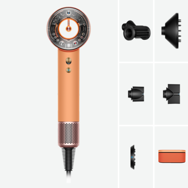 Фен Dyson Supersonic Nural HD16, Ceramic Apricot / Topaz Фен Dyson Supersonic Nural HD16, Ceramic Apricot / Topaz