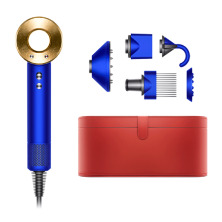 Фен Dyson HD07 Supersonic, 23,75 K Blue / Gold